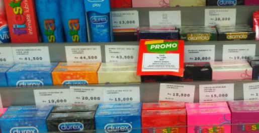 Cara beli kondom di indomaret