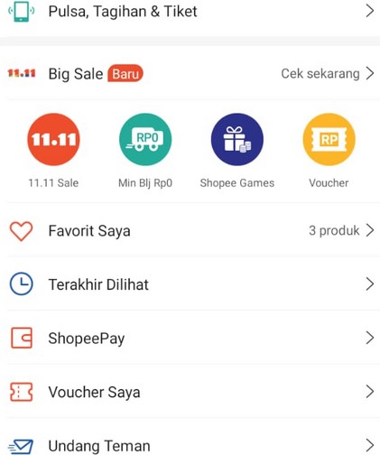 Cara mengambil uang di shopeepay melalui indomaret