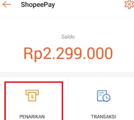 Cara mengambil uang di shopeepay melalui indomaret