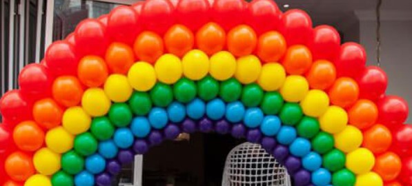 Cara membuat gerbang dari balon