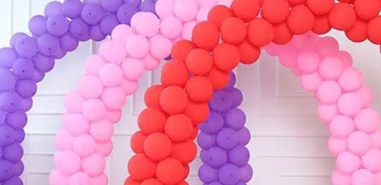 Cara membuat gerbang dari balon