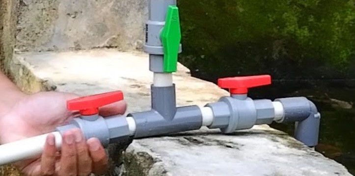 cara menaikkan air dari bawah ke atas tanpa mesin